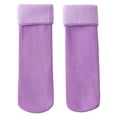 thumbnail image 1 of BOOMNY Toddler Socks For Kids Fleece Cozy Soft Velvet Slim Thermal Socks Winter Warm Snow Socks Relaxed Fit Dailywear 1-10 years, 1 of 5