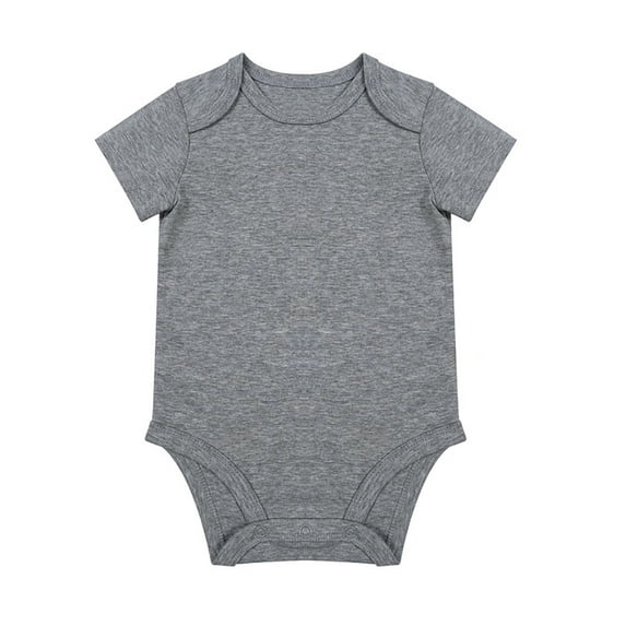 BOOMNY Unisex Baby Solid Color Baby Bodysuit Romper Blank For 0 24 Months Boys Girls Soft Toddler Dailywear