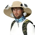thumbnail image 1 of BOOMNY Wide Brim Solar Fan Hats For Men Women Detachable Rechargeable Fan Fishing Hat Breathable Lightweight Suitable For Hiking Camping, 1 of 7