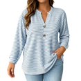 thumbnail image 1 of BOOMNY Women's Long Sleeve Tshirts Crew Neck Plus Size T-Shirt Loose Fall Tee Tops for Women, 1 of 5