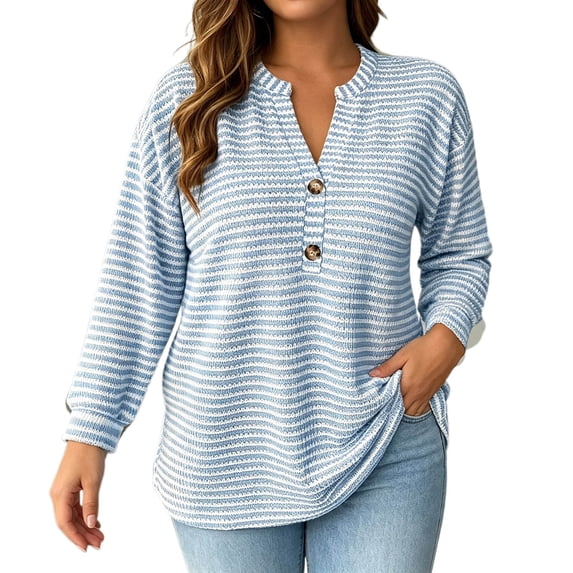 BOOMNY Women's Long Sleeve Tshirts Crew Neck Plus Size T-Shirt Loose Fall Tee Tops for Women