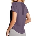 thumbnail image 1 of BOOMNY Women's Short Sleeve Workout Tshirts Crew Neck Breathable Yoga Tshirts Summer Athletic Tee Tops for Women, 1 of 5
