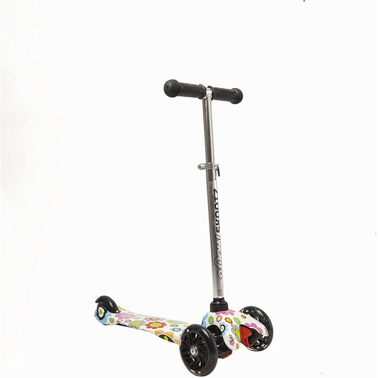 BOOMSkootz Deluxe 3 Wheel Flower MINI Scooter - Perfect for 2-5