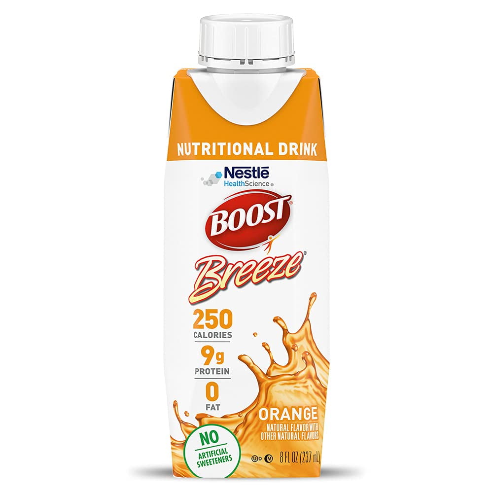 BOOST Breeze Clear Nutritional Drink, 9g Protein, 250 NutrientRich