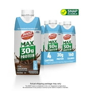 BOOST Glucose Control Max 30g High in Protein Nutritional Drink Shakes, Rich Chocolate, 11 fl oz, 4 Pack