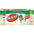thumbnail image 1 of BOOST High Protein with Fiber Complete Nutritional Drink, Very Vanilla, 8 Ounce Bottle (Pack of 24), 1 of 14