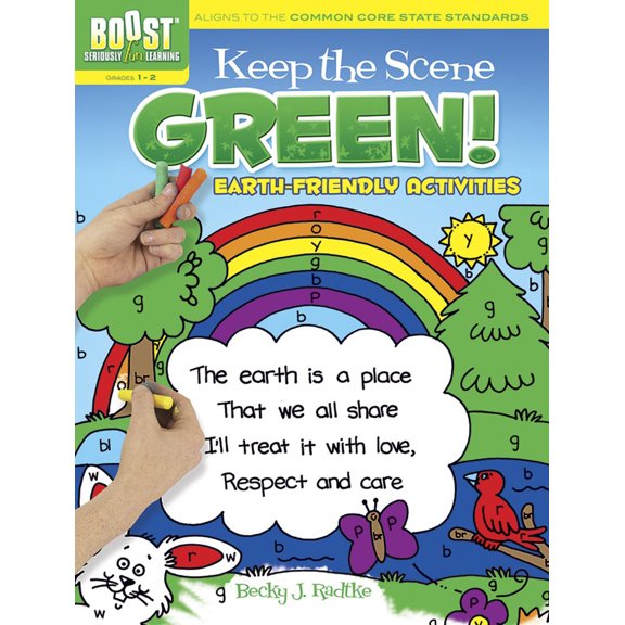 Pre-Owned Keep the Scene Green!, Grades 1-2: Earth-Friendly Activities (Paperback) 0486494179 9780486494173