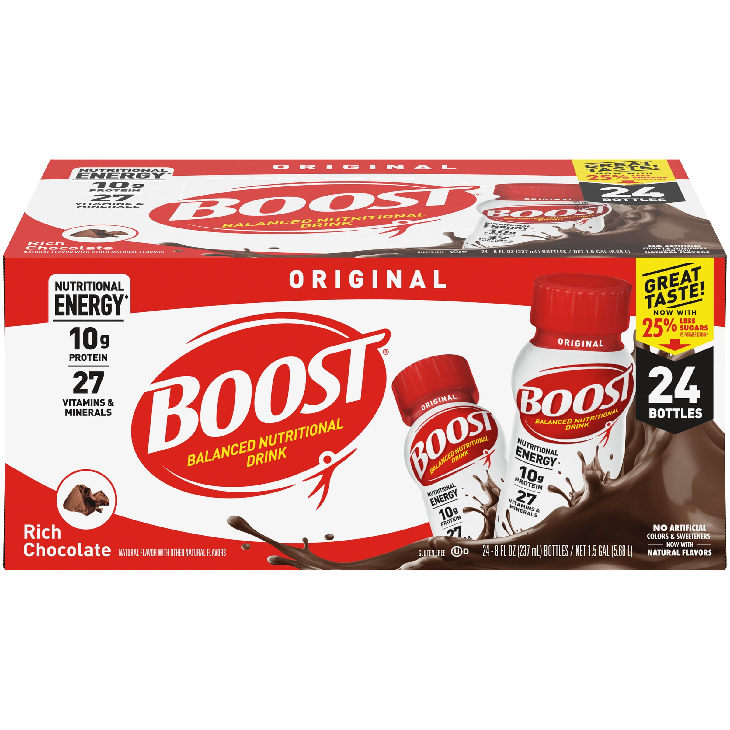 BOOST Original Balanced Nutritional Drink Protein Shakes Rich