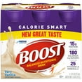 thumbnail image 1 of BOOST Women Nutritional Protein Drink Shakes with Biotin and Zinc, Very Vanilla, 8 fl oz, 6 Pack, 1 of 11