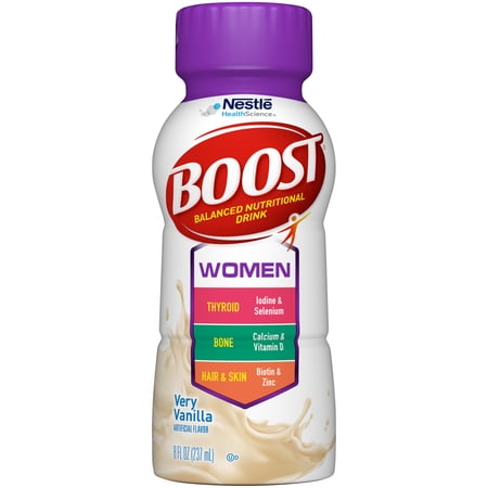 BOOST WOMEN Very Vanilla 8 fl. oz. Bottle