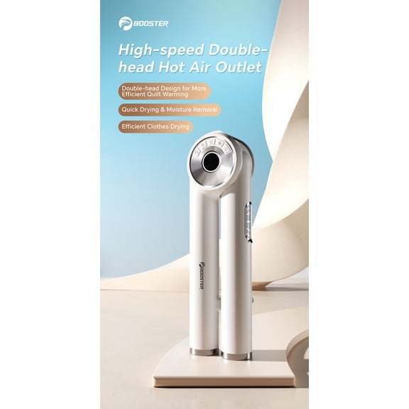 BOOSTER High-Speed Dual-Head Blanket Dryer and Clothes Dryer