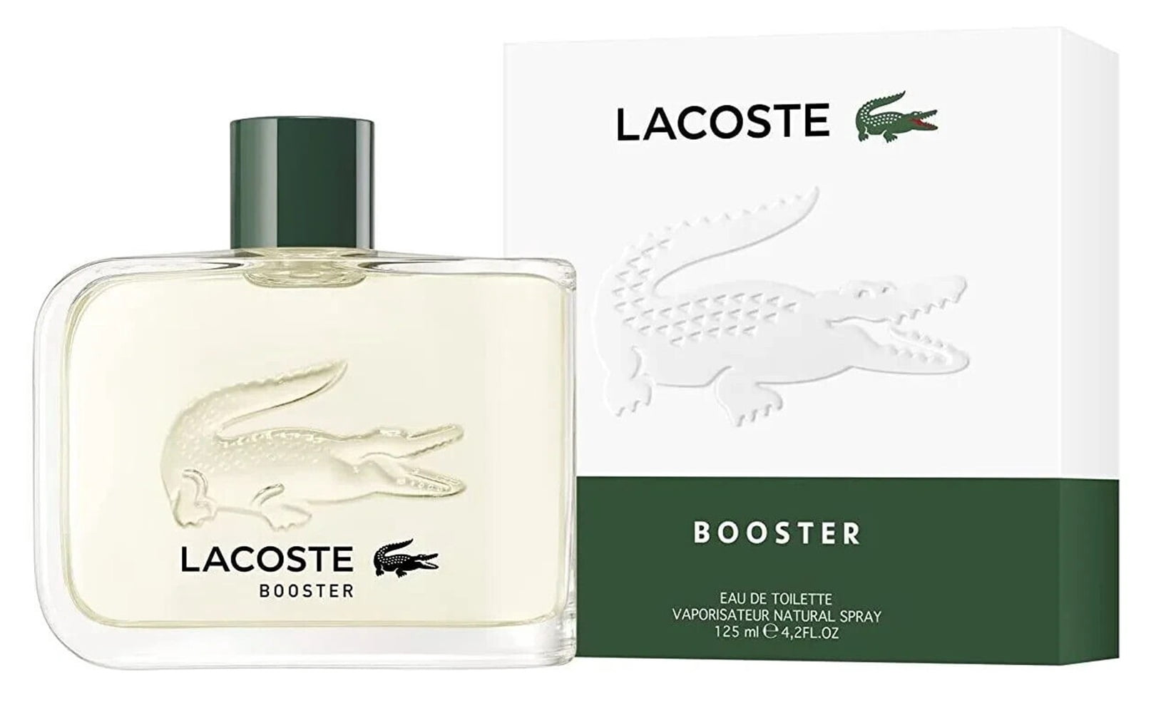BOOSTER * Lacoste 4.2 oz / 125 ml Eau de Toilette (EDT) Men Cologne Spray