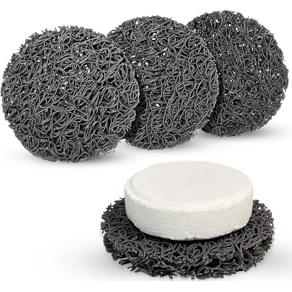 BOOTLEG BATH Shower Steamer Holder and Shampoo Bar Saver 3 Pack, Fast Draining, Made from Recycled Plastic