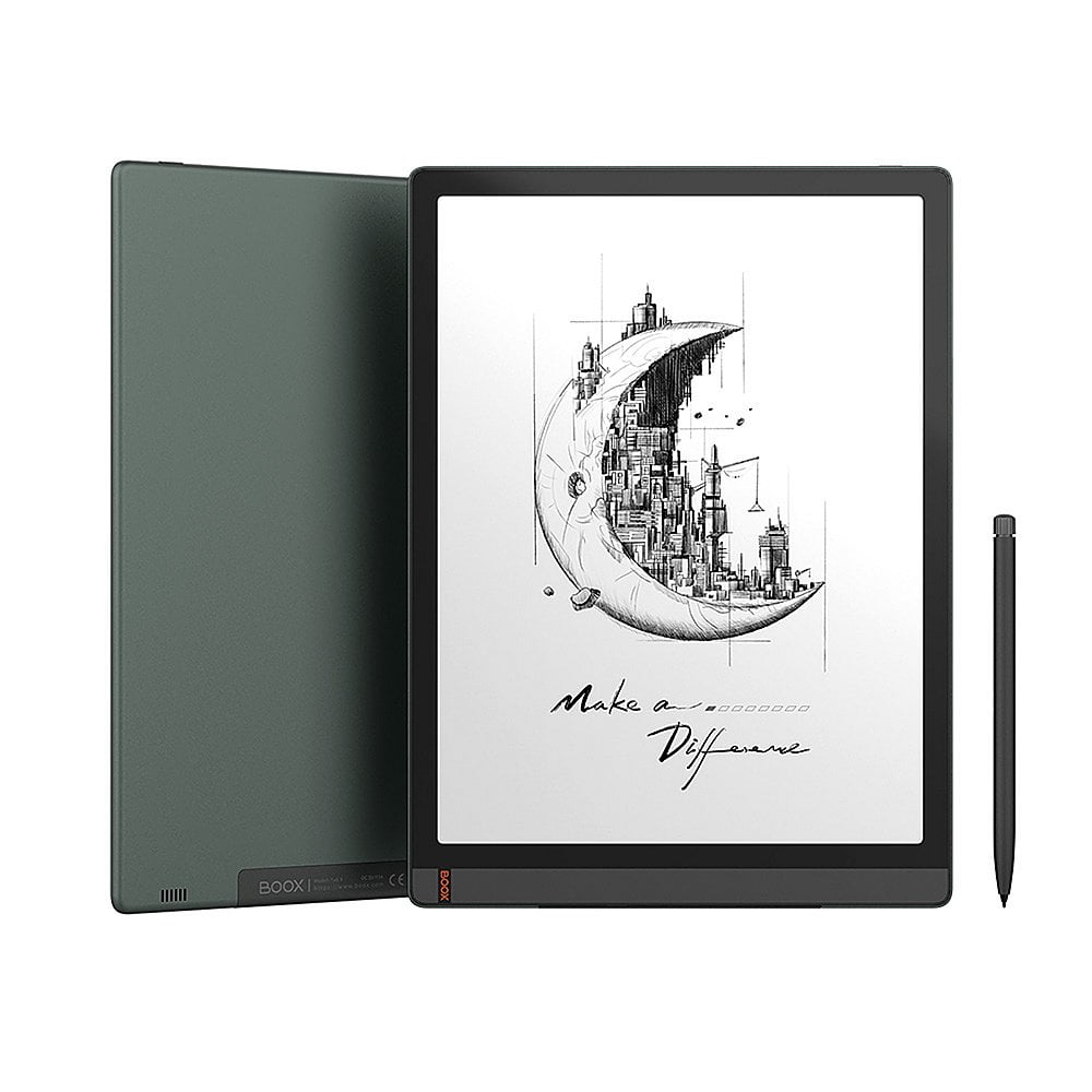 BOOX 13.3-inch E-ink Tablet, 128GB SSD, Android 11, Wi-Fi, Black
