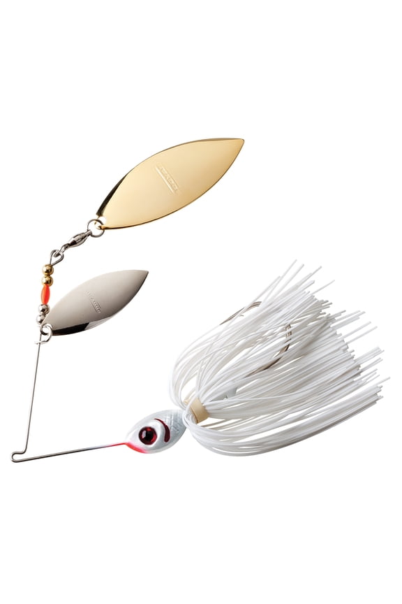 Blade Double Willow Spinnerbait Snow White 3/8 oz.