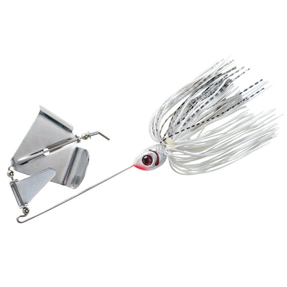 BOOYAH Buzz Buzzbait Pearl White Snow White Shad 3/8 oz.