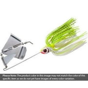 booyah buzz الصيد lure buzzbait شفرة واحدة chartreuse اللؤلؤ الأبيض الشارتوز 3/8 أوقية