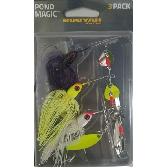 BOOYAH Pond Magic Bass Jig Kit, Size 2, 3 Count
