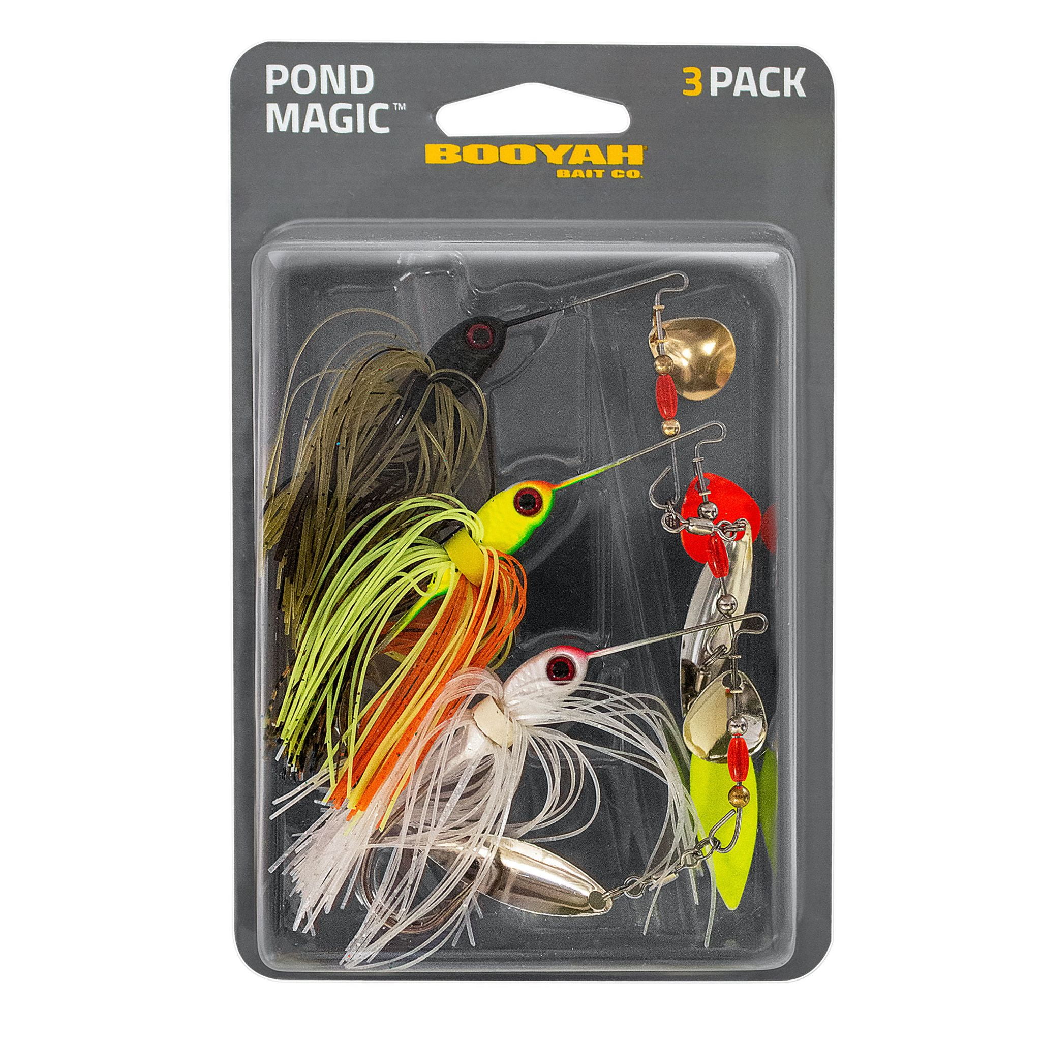 Booyah Pond Magic Bass Jig Kit, Size 3, 3 Count, Size: 0
