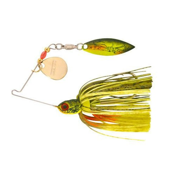 BOOYAH Pond Magic Real Craw Spinnerbait Moss Back Craw 3/16 oz.