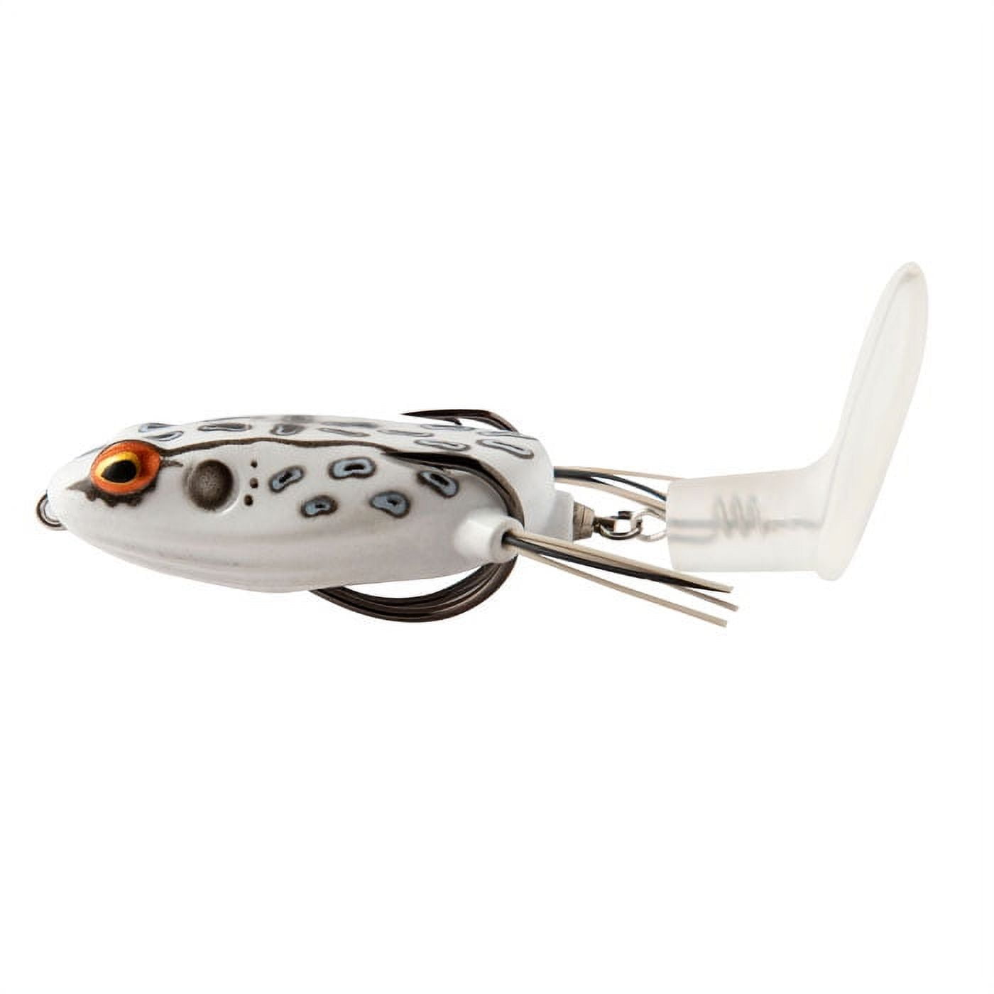 BOOYAH ToadRunner Jr Hollow Body Frog Albino Frog 2" 1/2 oz. - Walmart.com