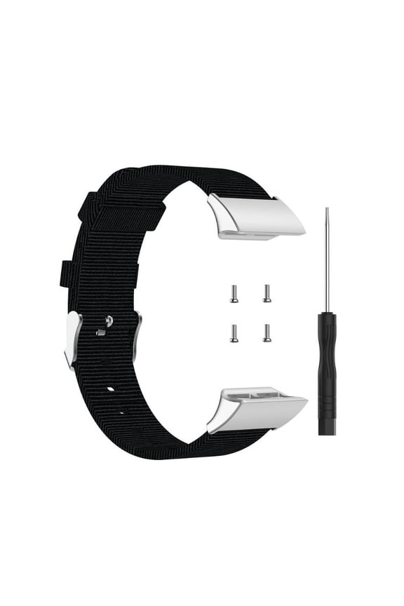 Replacement Nylon Watch Band Wrist Strap for Garmin Forerunner 30 35 35J Watch