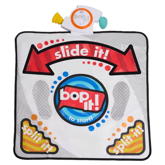 Hasbro Games Bop It! Jump Game Mat, Active Electronic Memory Recall Floor Game for Kids and Families, Interactive Game Night Toy, Ages 8+