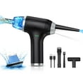thumbnail image 1 of BOPORO Air Duster & Vacuum Keyboard Cleaner 2 in 1, 78000RPM Electric Compressed Air Duster, Handheld Cordless Air Duster for Electronics Car Computer, 17000PA Suction Power, Replaces Air Can Blower, 1 of 6