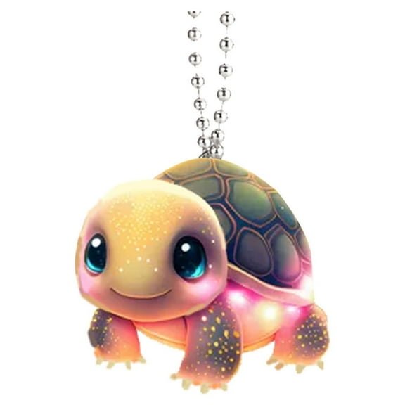 BOPORO Christmas Tree Ornament, Cute Cartoon Sea Turtle Tree Hanging Ornaments for Xmas Car Backpack Home Holiday Party Decorations