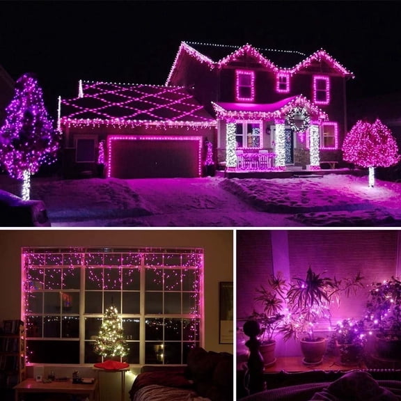 BOPORO Solar String Lights Crystal Globe Fairy Lights Decoration (30 LED White)