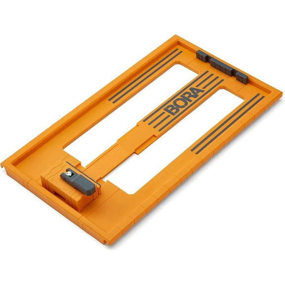 BORA NGX Saw Plate RT Circular Saw Guide, For Straight Cuts, designed for use with Bora NGX and WTX Clamp Edge System, Adjustable to fit most Circular Saws 546001