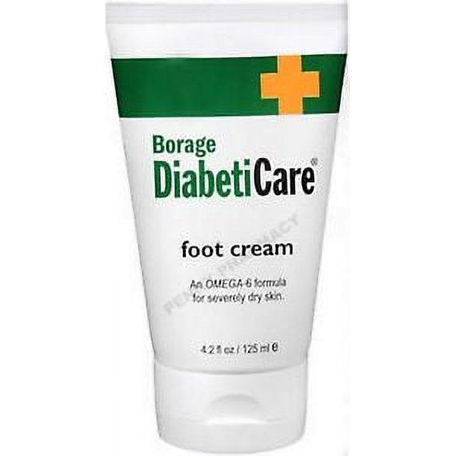 BORAGE DiabetiCare Diabetic FOOT Cream 4.2 oz