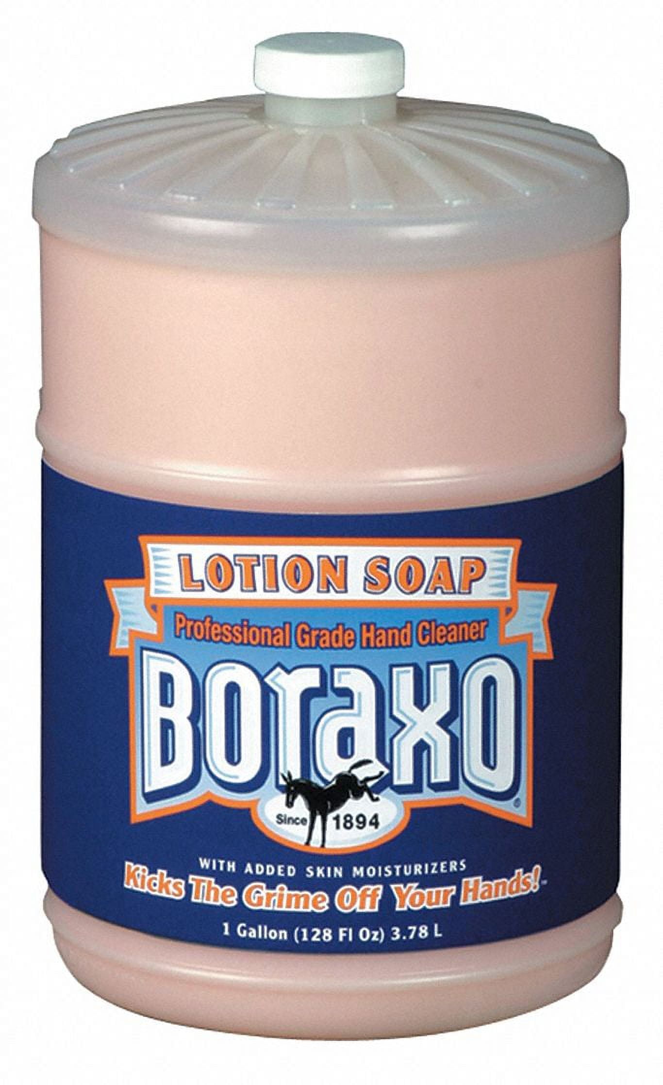 BORAXO Liquid Hand Soap,1 gal.,Floral,PK4 DIA 02709