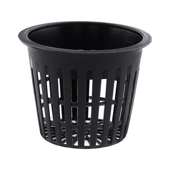 BORDSTRACT 10pcs Heavy Duty Mesh Pot Net Cup Basket Hydroponic Plant Grow Clone Gardening