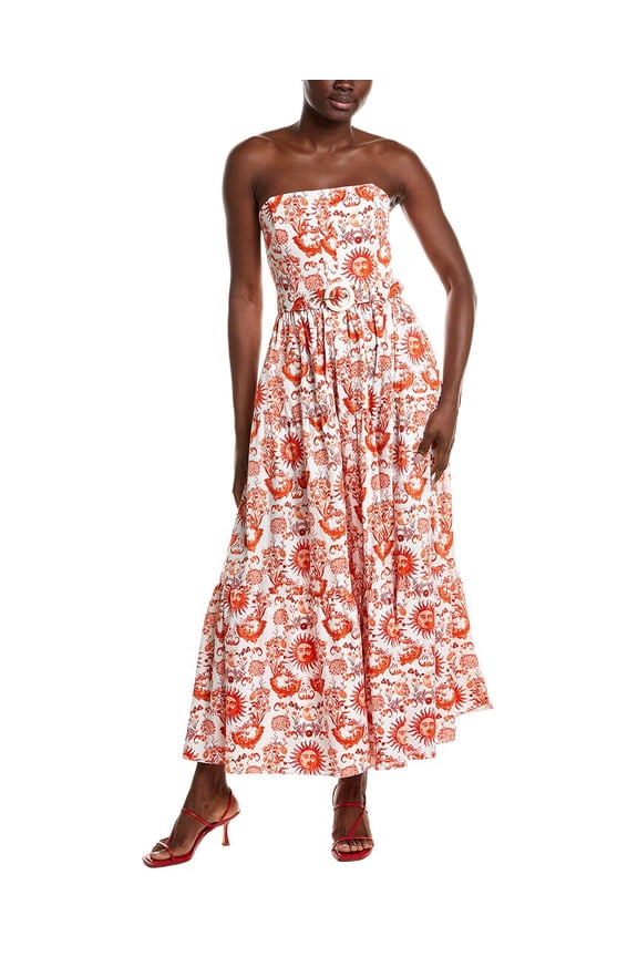 womens  Jou Jou Midi Dress, 10, Green