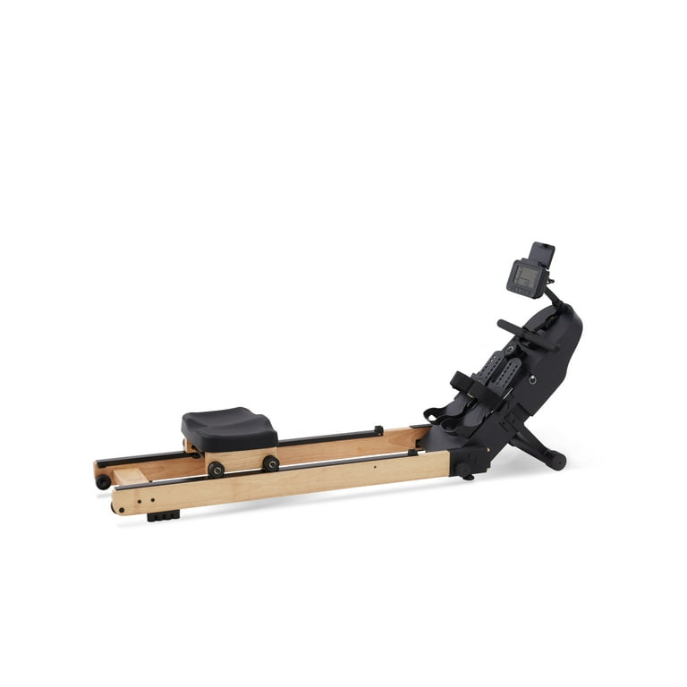 Rowing machine tablet holder clearance