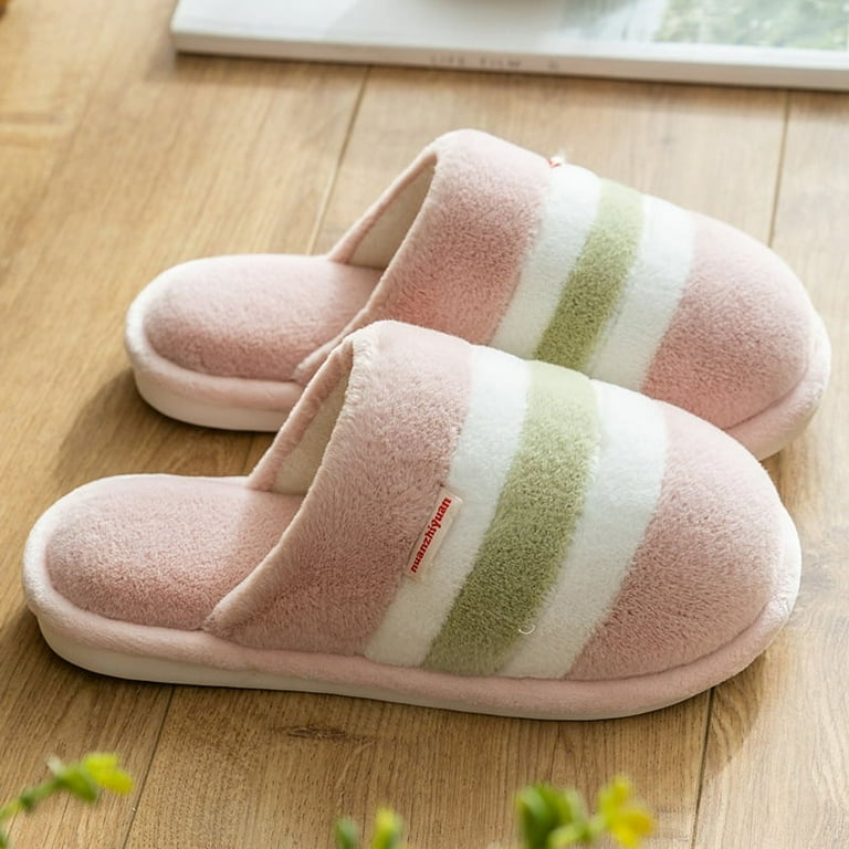 Fuzzy mule slippers shop