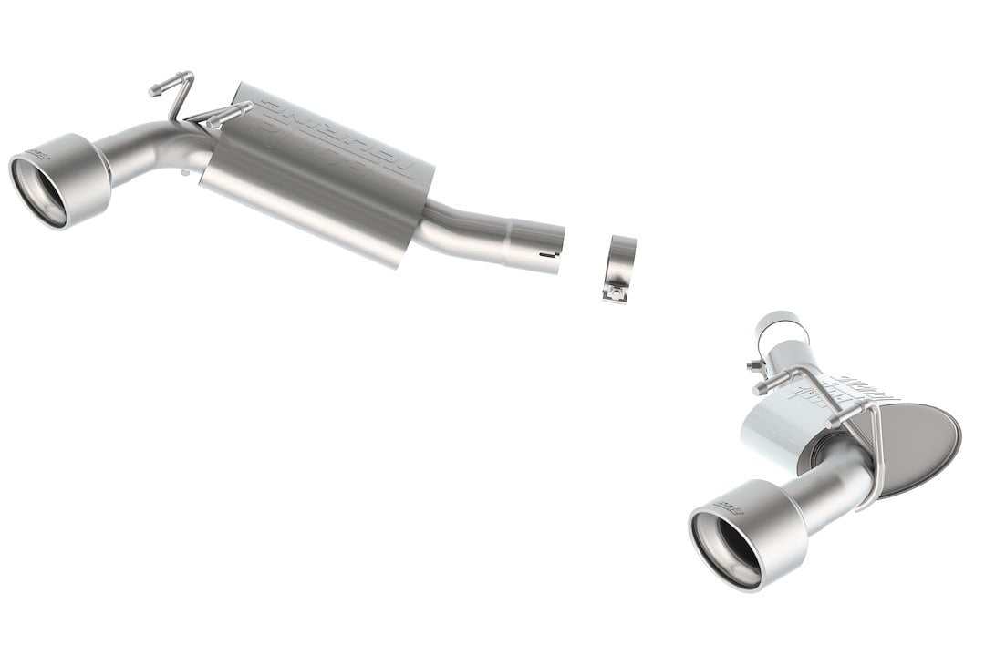 MBRP 16+ Camaro 6.2L Axle Back Exhaust Quad Tip S7036BLK MBRP 16+ Camaro 6.2L Axle Back Exhaust Quad Tip S7036BLK