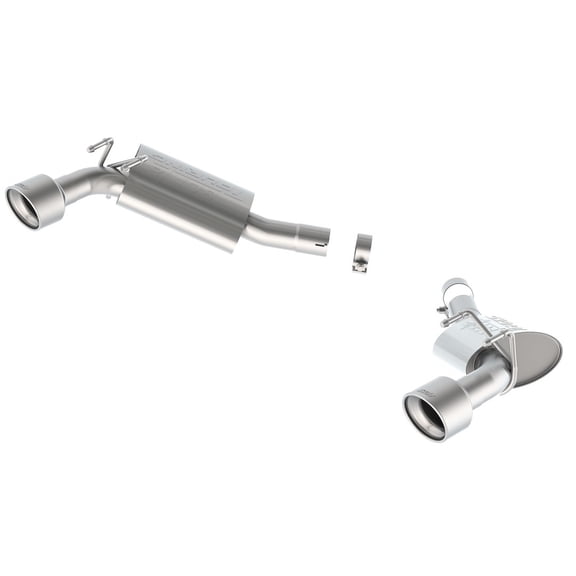 BORLA EXHAUST 11774 10-13 CAMARO 6.2L V8 RWD 2DR SPLIT REAR, REAR SECTION, TOURING Fits select: 2010-2013 CHEVROLET CAMARO