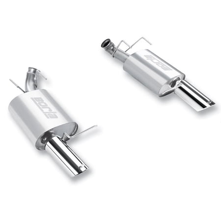 BORLA EXHAUST 11791 11-13 MUSTANG GT 5.0L V8 RWD 2DR SPLIT REAR, REAR SECTION, AK Fits select: 2011-2012 FORD MUSTANG