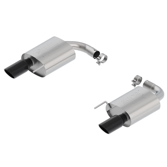 BORLA EXHAUST 11895BC 15-15 MUSTANG GT 5.0L V8 AT/MT RWD 2DR 2.50 ATAK S RD RL AC BC SR TIP 4.0 RD X 9 Fits select: 2015-2017 FORD MUSTANG