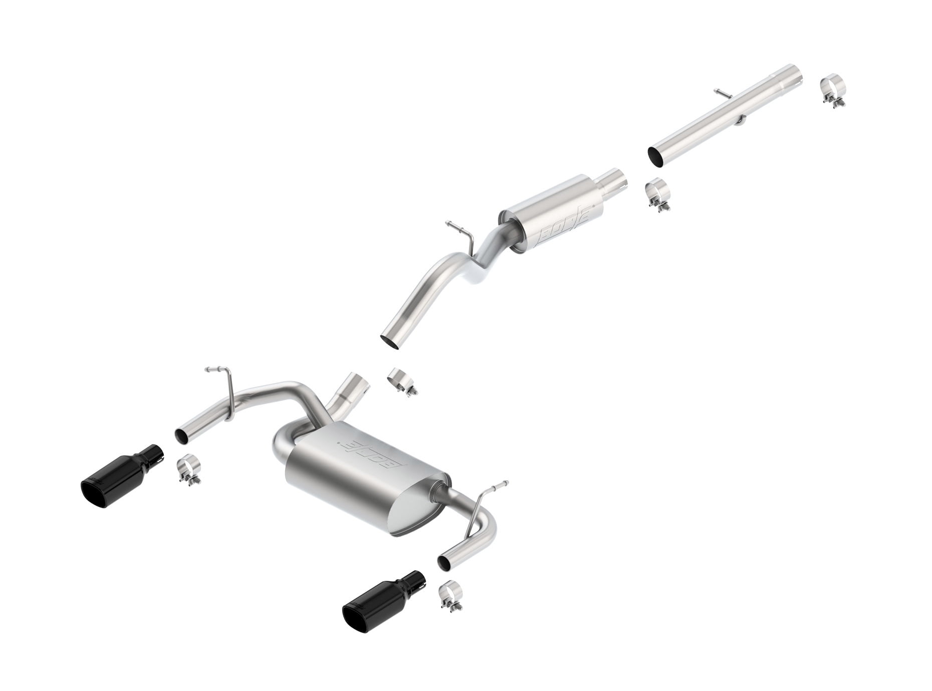Borla 60595 Borla 2012-2016 Jeep Wrangler JK 3.6L 2 & 4 Door Y-Pipe