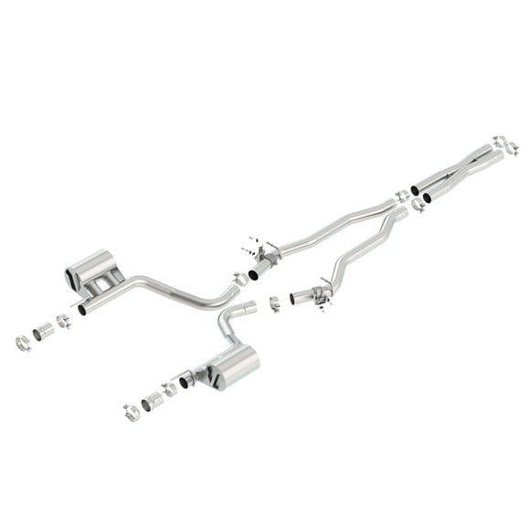 BORLA Straight Through Vehicle Mufflers Stainless Steel for 2015-2022 DODGE