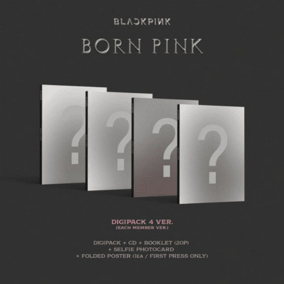 BLACKPINK BORN PINK (International Digipak JISOO Ver.) (CD) Album Digipak