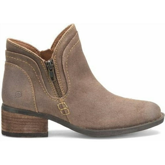 BORN Taupe Malta II Women's Short Boots BR0053855, Taupe, 10M