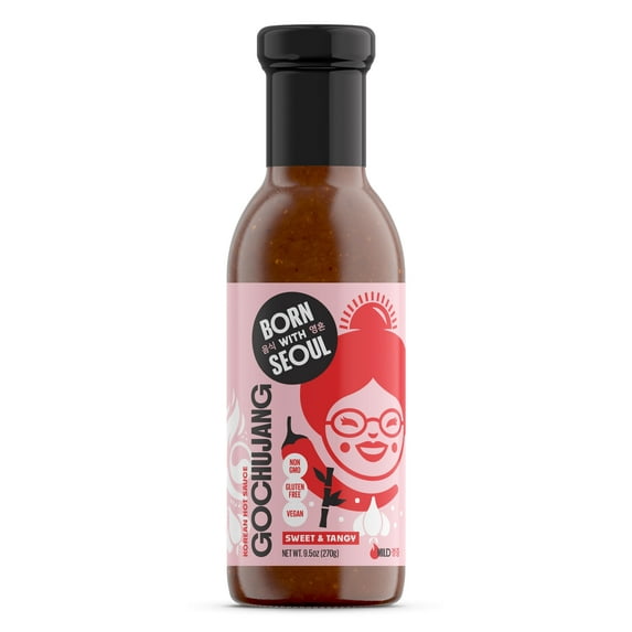 BORN WITH SEOUL Sweet & Tangy Gochujang 9.5 ounce