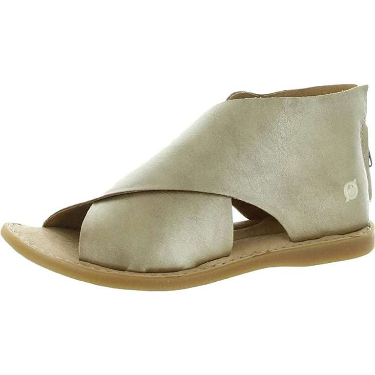 BORN Womens IWA Sandal 6 Gold Metallic