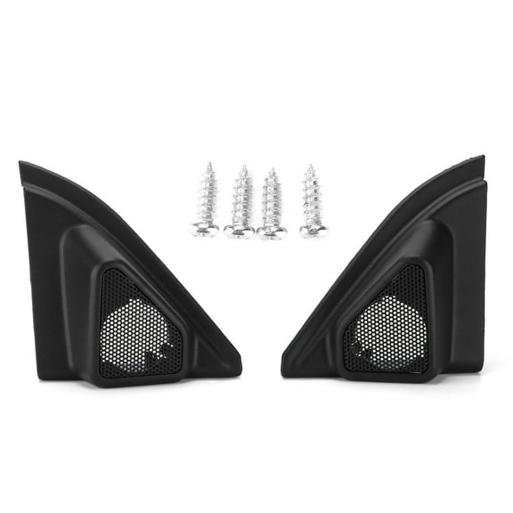 BOROCO 2pcs Car Door Tweeter Speaker Cover Trim Loudspeaker Decor Replacement for Levin/Corolla 2014‑2019