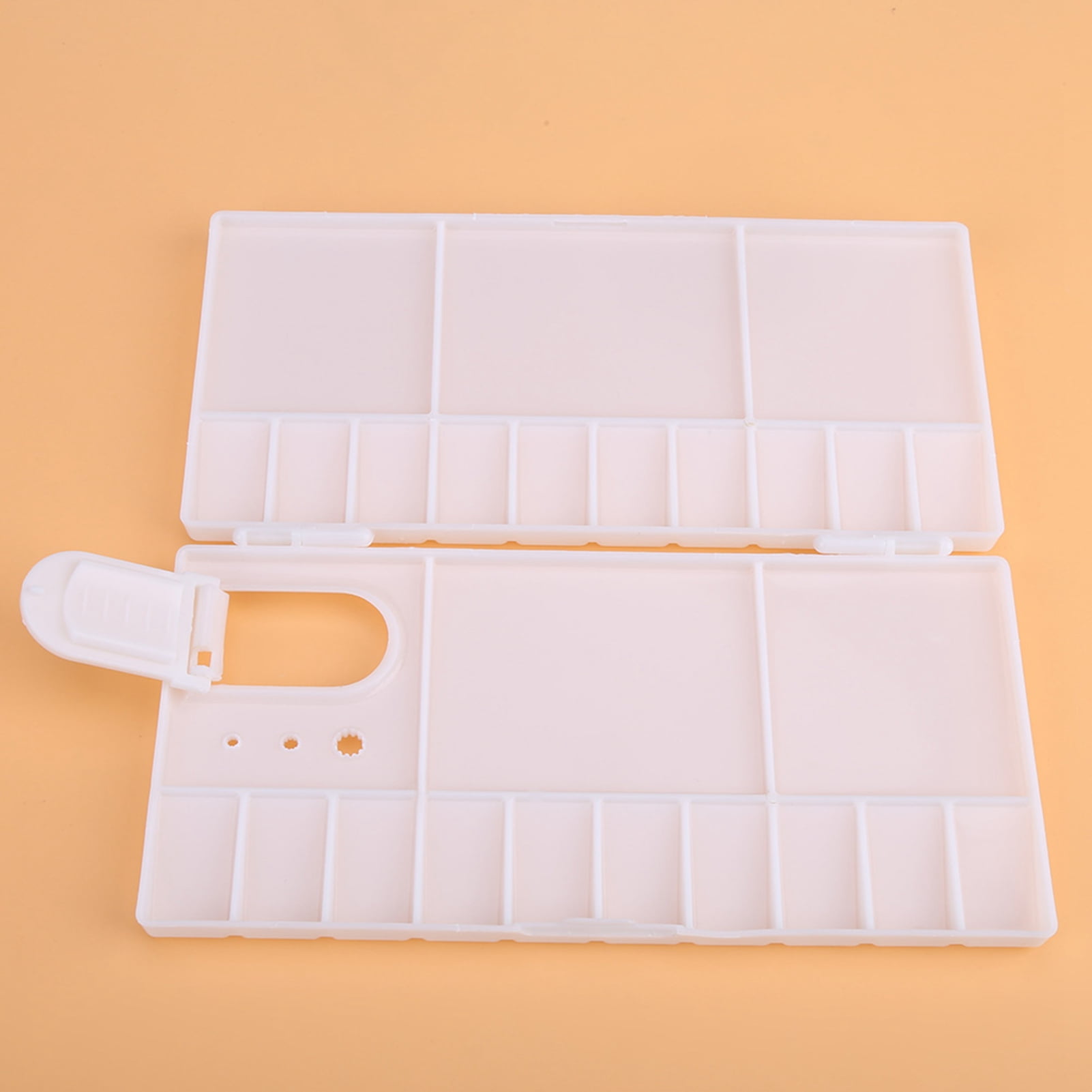 BOROCO Foldable 24 Grids Artist Square Plastic Palette Paint Tray ...