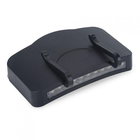 BOROCO Lámpara De Cabeza con Clip para Sombrero, 1 Unidad, 11 LED, Lámpara para Cabeza con Clip, Luz para Sombrero, Faro para Pesca Al Aire Libre, Camping